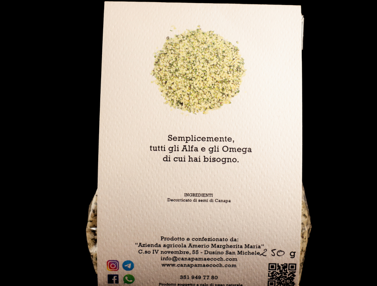 Seme di Canapa decorticato - immagine 4
